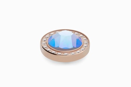 Qudo Rose Gold Topper Canino Deluxe 10.5mm - Tanzanite Shimmer